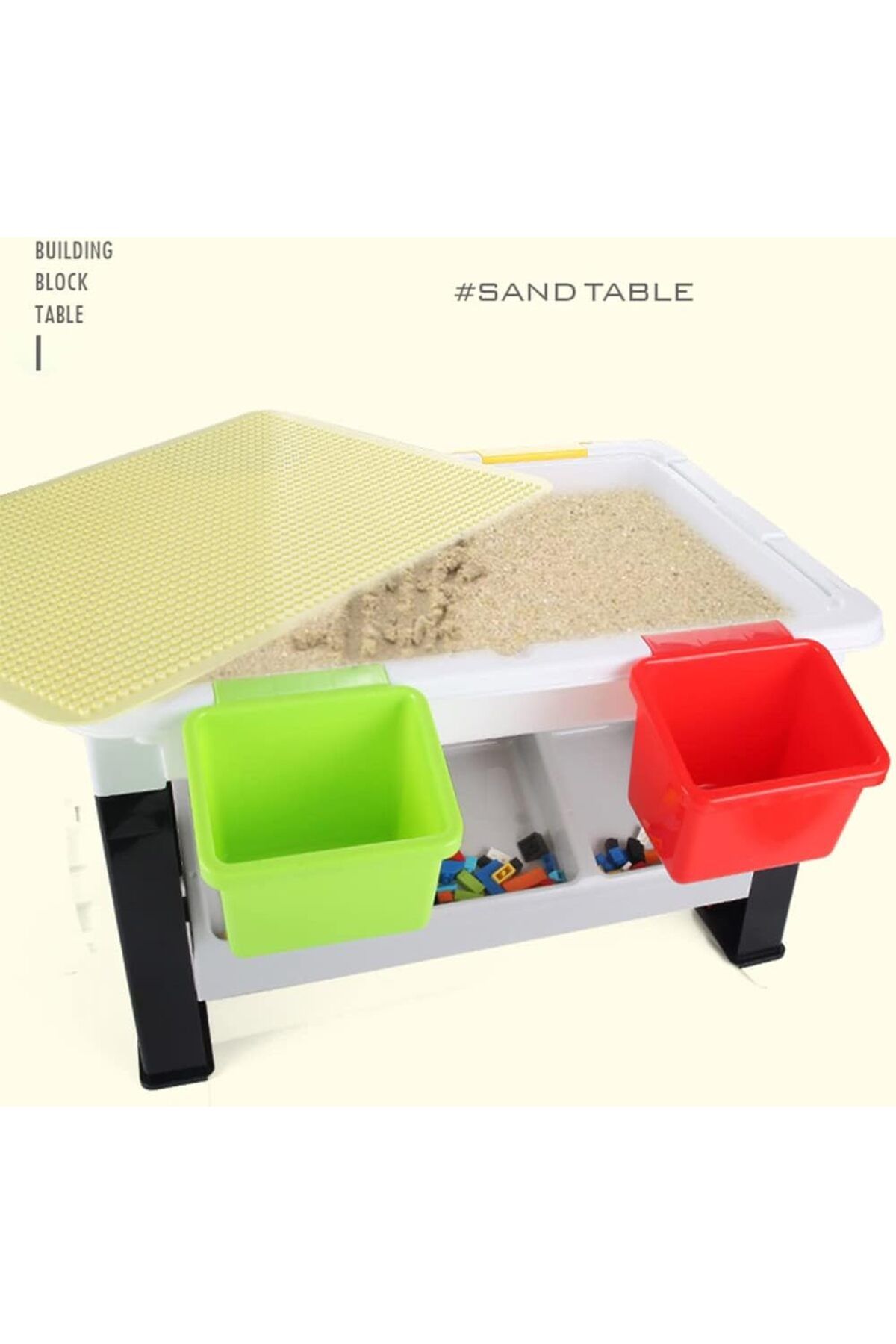 Generic-Building Blocks And Table Set For Kids 3 Years 300 Pieces 7