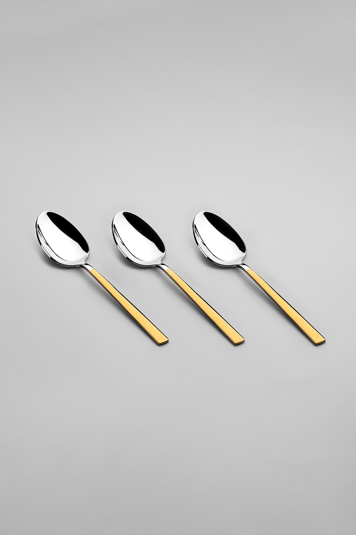 Nehir-Dalyan Gold Plain 12-Piece 72-Piece Cutlery Set 8