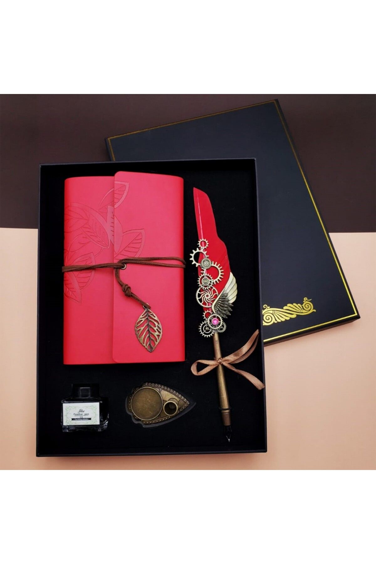 Store Divit Hokka Seti - Mürekkepli Kalem Defter Set