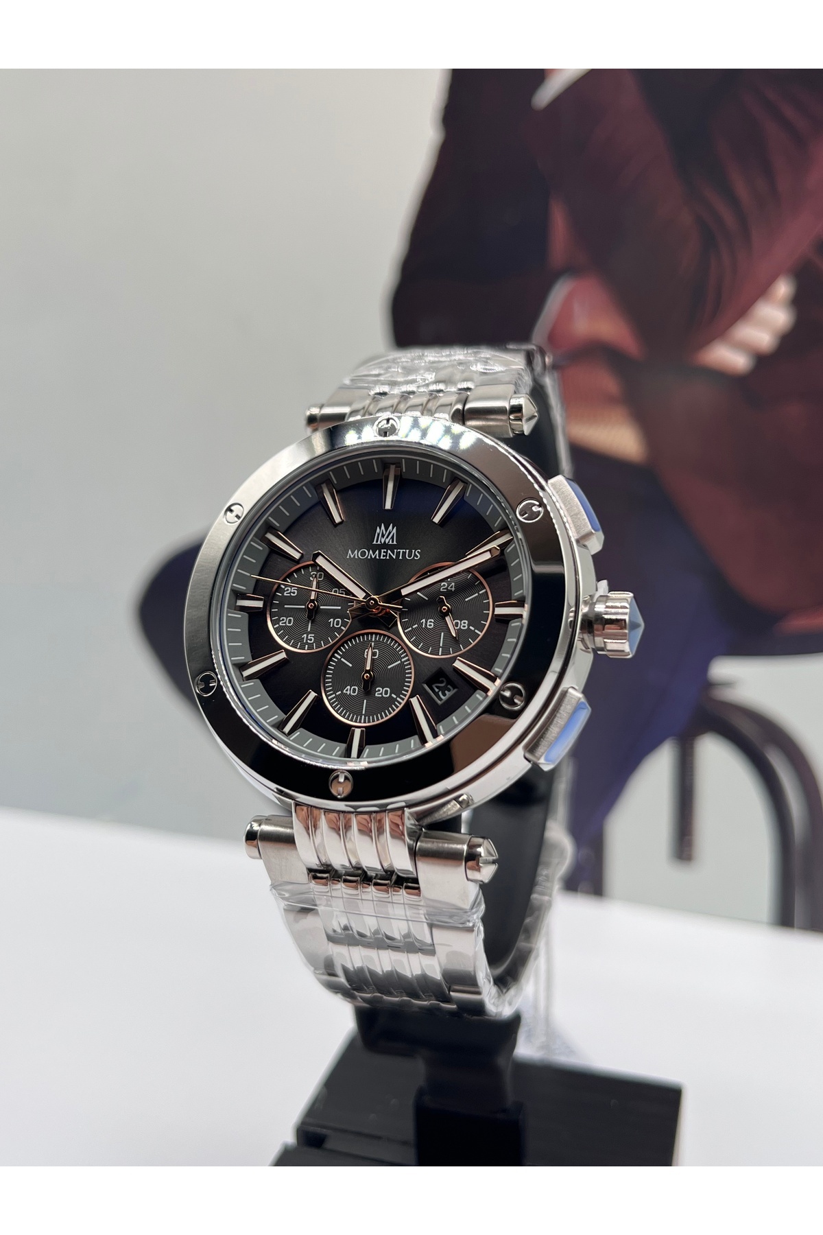 Momentus-Men's Wristwatch 10 Atm Waterproof 3