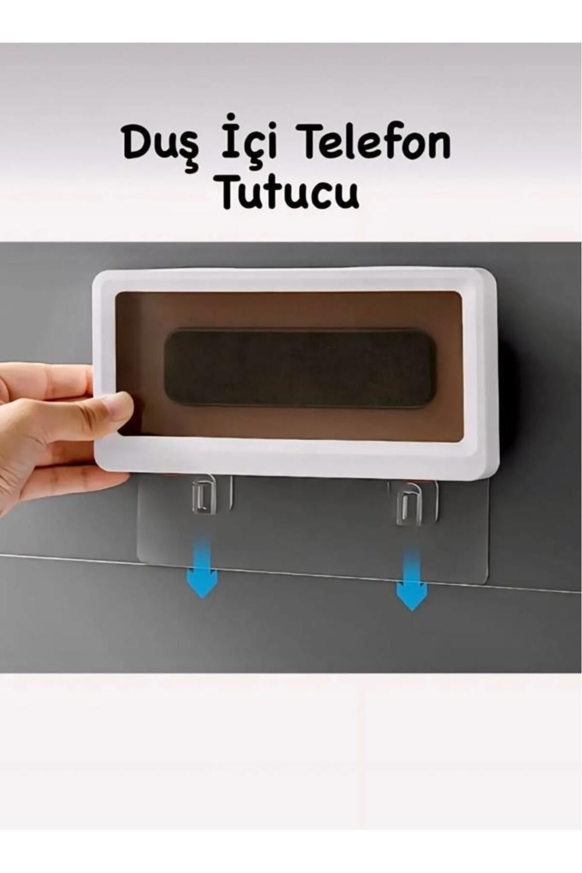 sanal trend Su Geçirmez Hareketli Telefon Tutucu Stand Duş Banyo Su Geçirmez Telefon Koruyucu