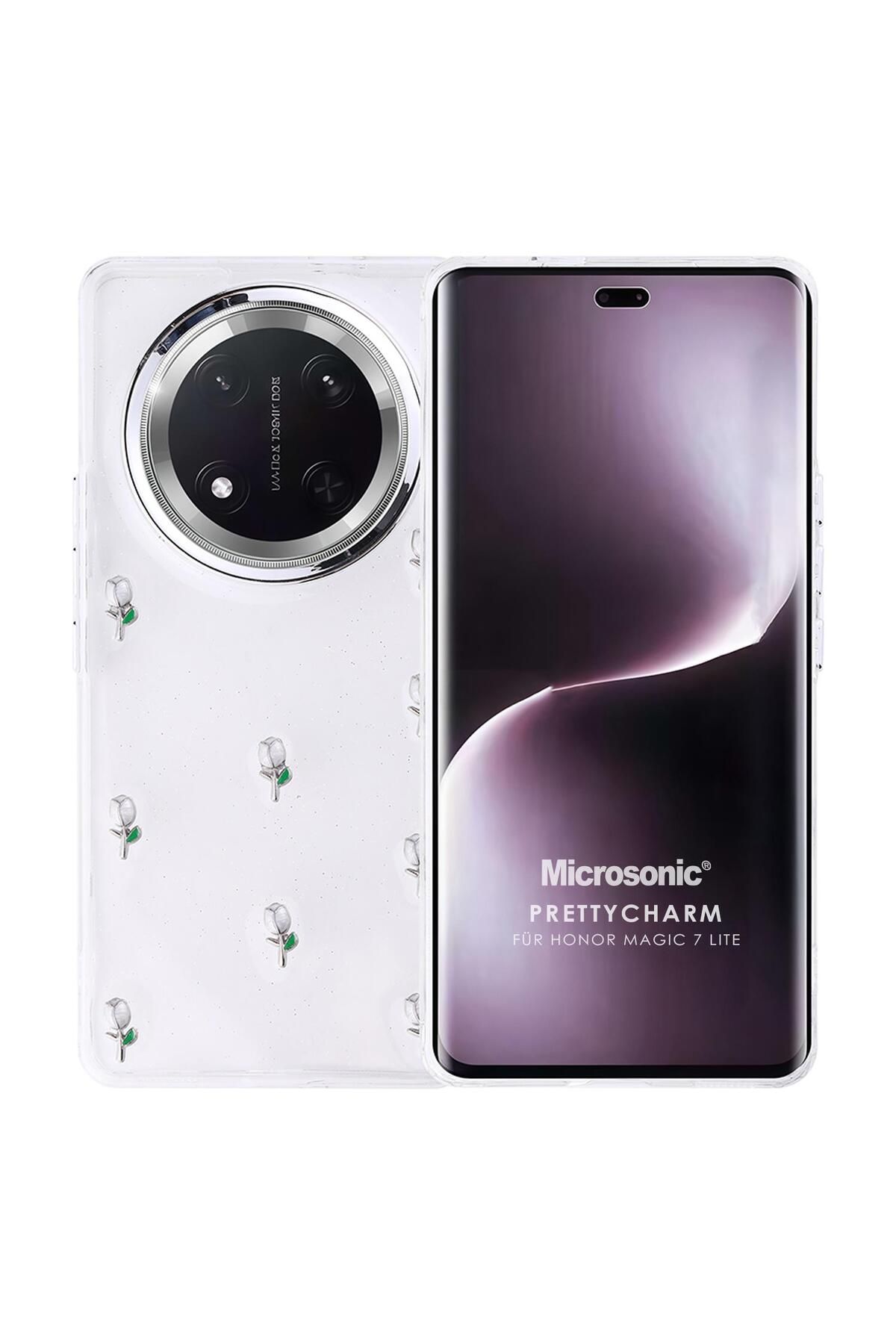 Microsonic Honor Magic 7 Lite Kılıf PrettyCharm Tulip