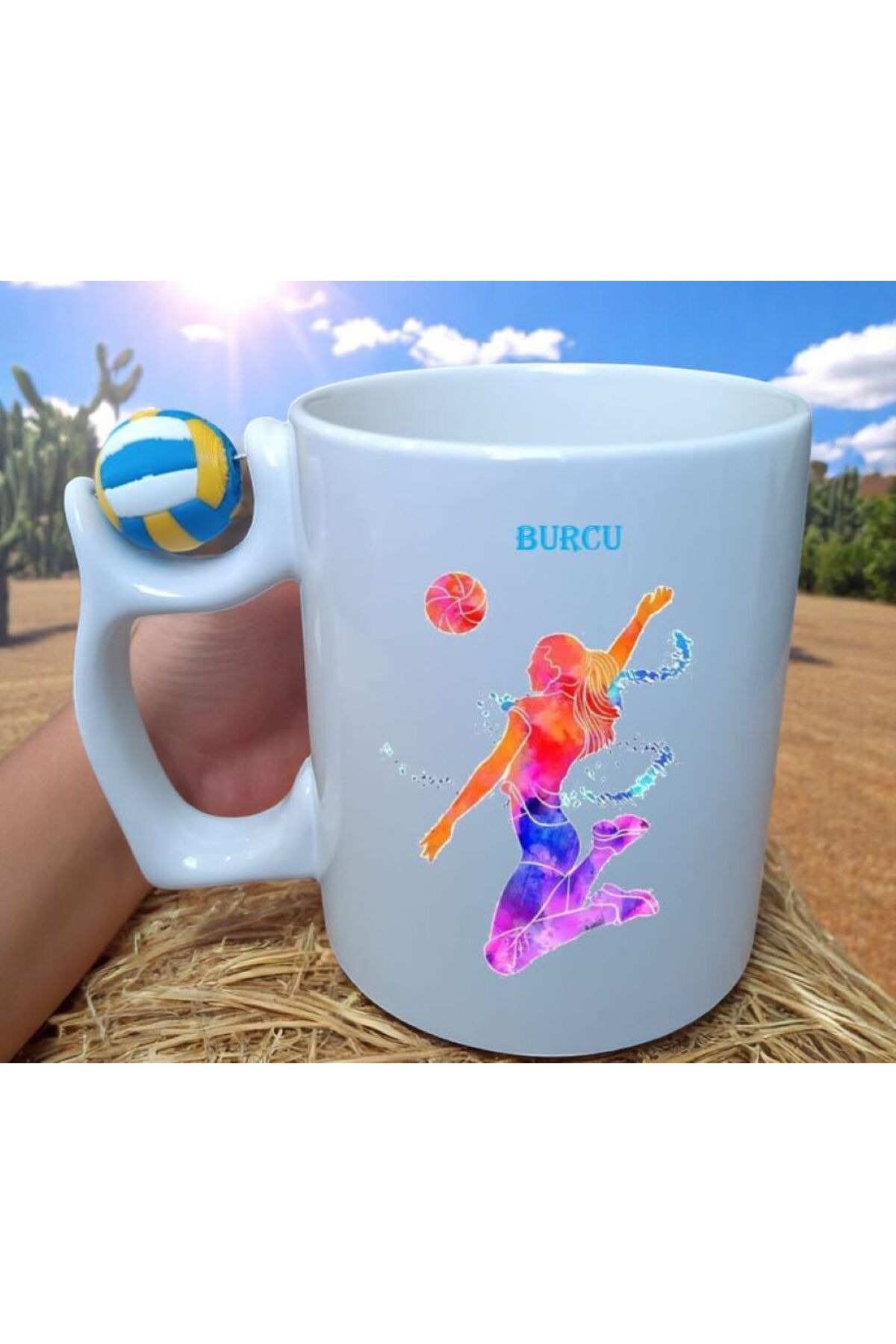 LADİJİTAL BASKI ÇÖZÜMLERİ İsme Özel Dönen Toplu Voleybol Kupası