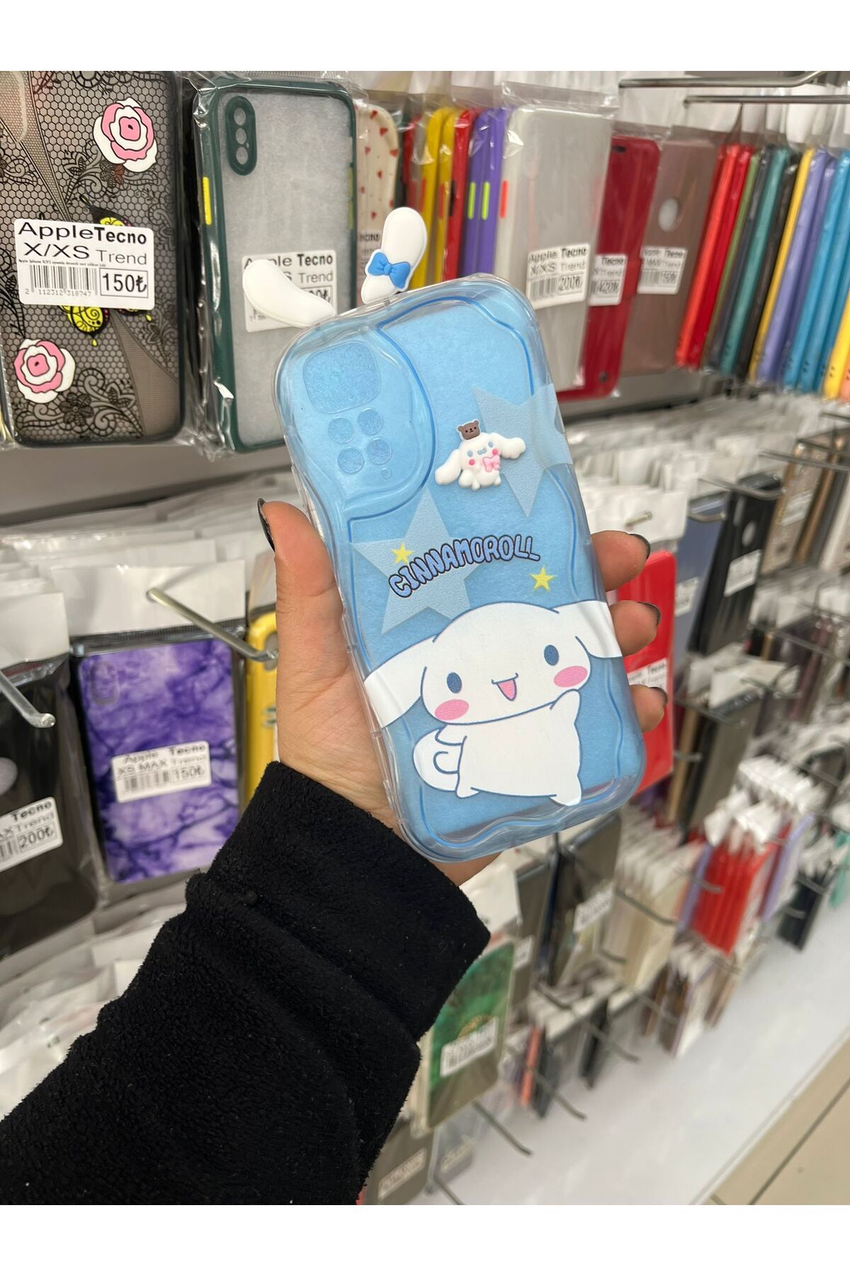 TECNOTREND Xiaomi Redmi Note 11/11S Uyumlu 3D Desenli Kromi silikon kılıf