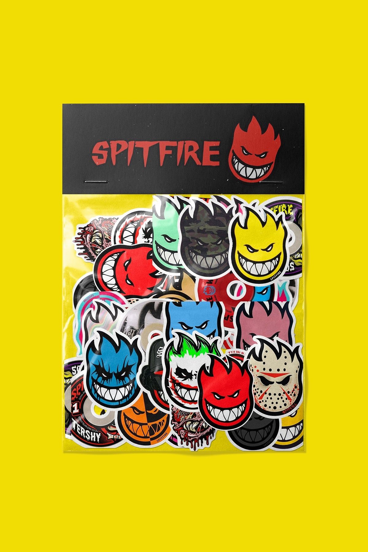 dadi ramba Spitfire Head Sticker paketi -Bullet Journal- Ajanda -Laptop Etiket Çıkartma