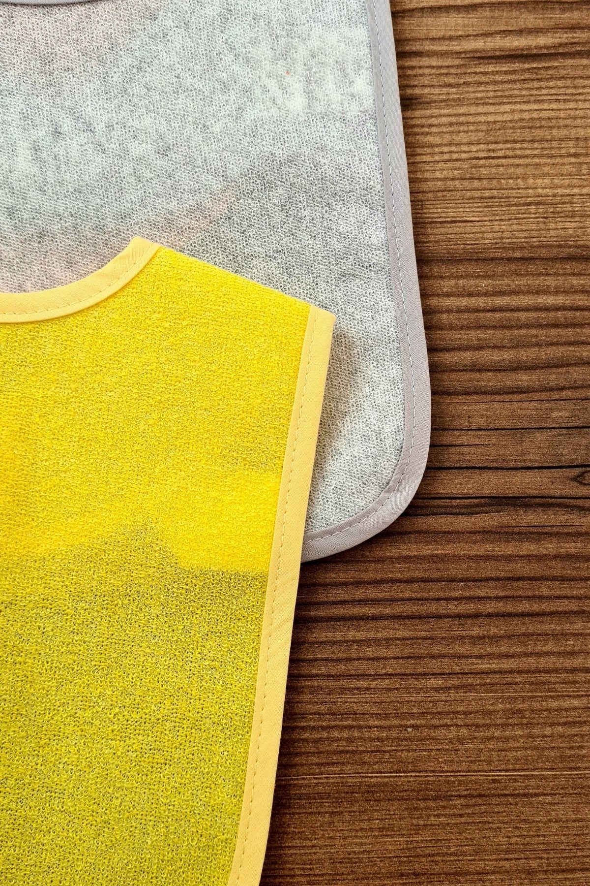 Buude Kids Pratik 3'lü Sıvı Geçirmez Mama Önlüğü 0-18 Ay fotoğrafı 7 (önizleme)