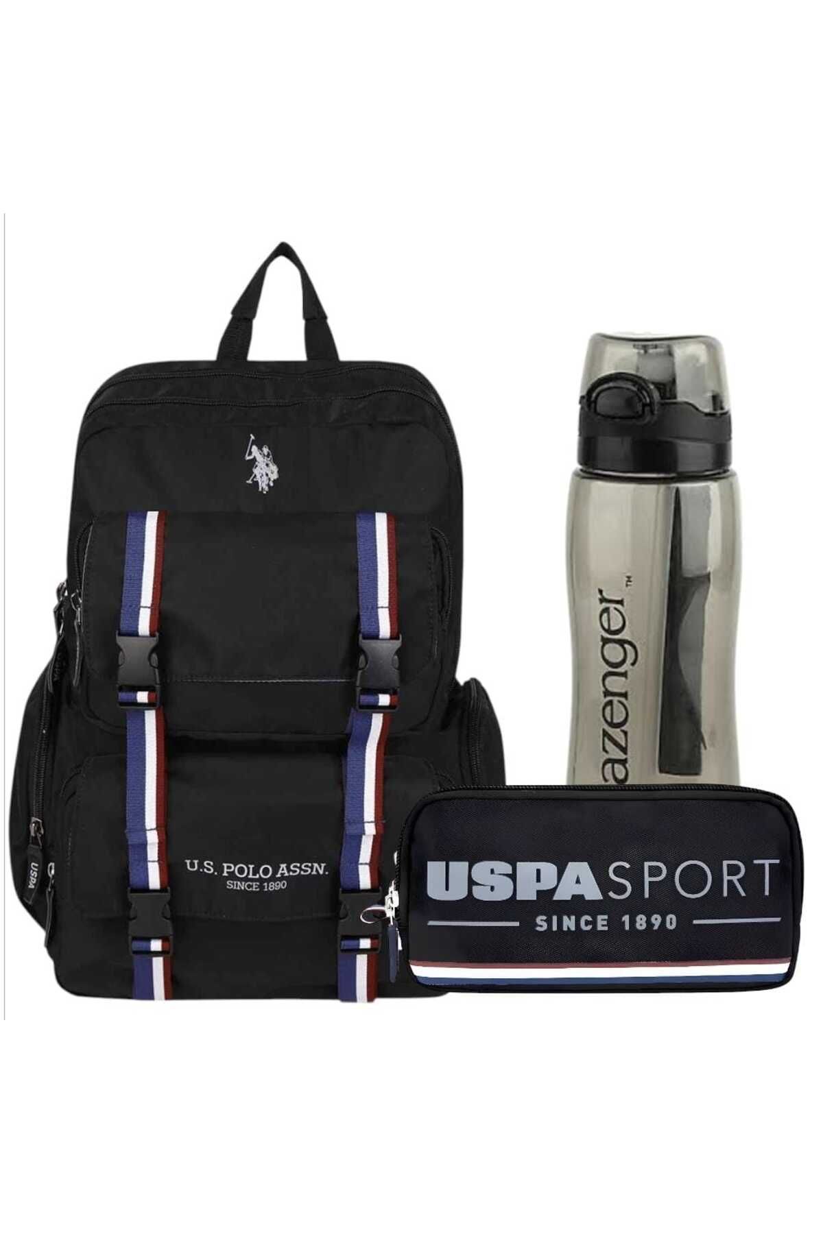 U.S. Polo Assn. U.s. Polo Assn. Sırt Çantası , U.S. Polo Assn. Kalem Çantası - Suluk & Matara Hediyeli