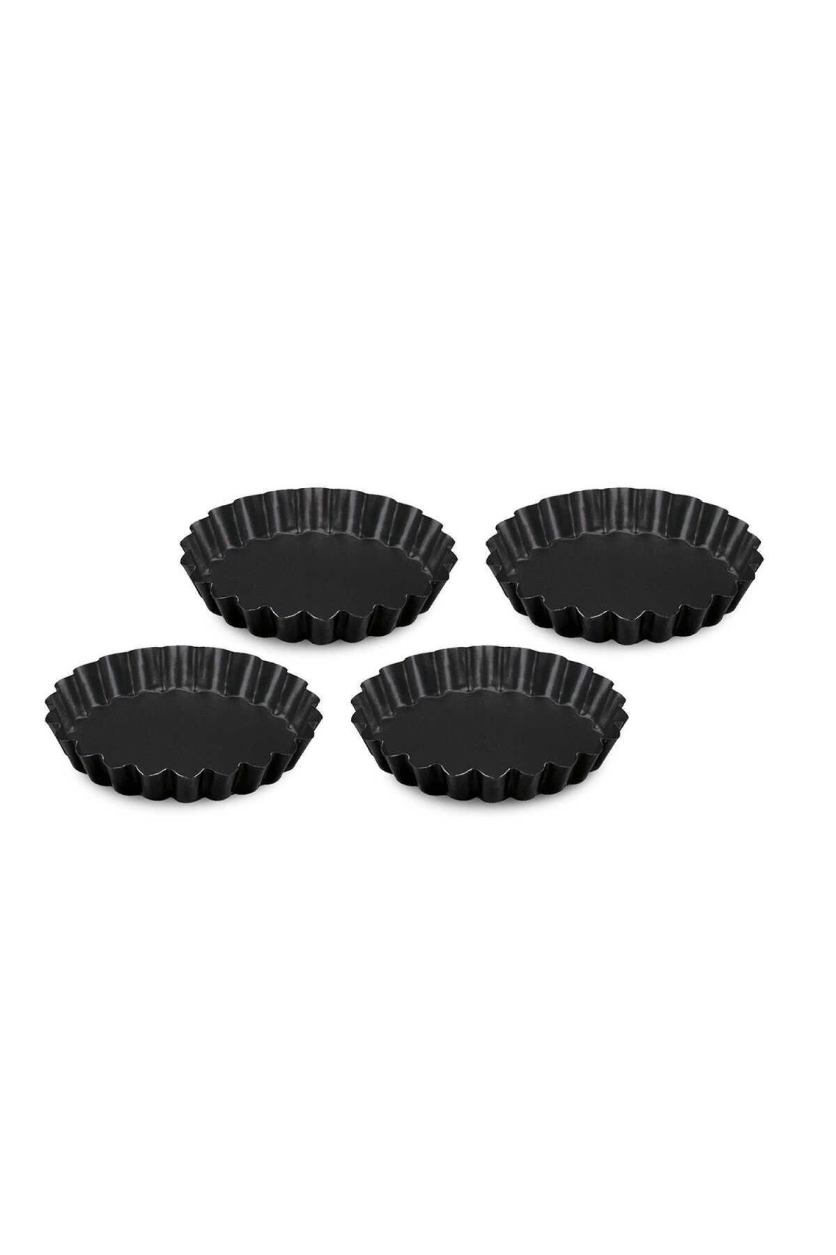 artizanmutfak Guardini Teflon Tart Kalıp Seti 4'Lü ⌀12 cm h:2 cm