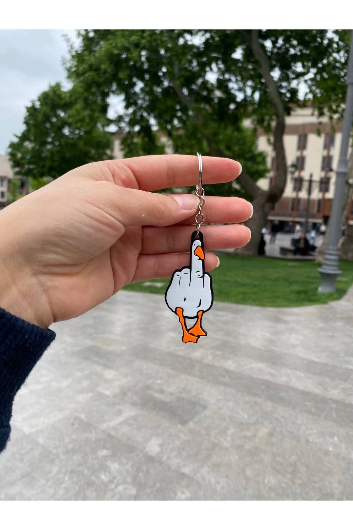 KOVALAK 3D DuckYou Ördek Anahtarlık - Eğlenceli Hediyelik
