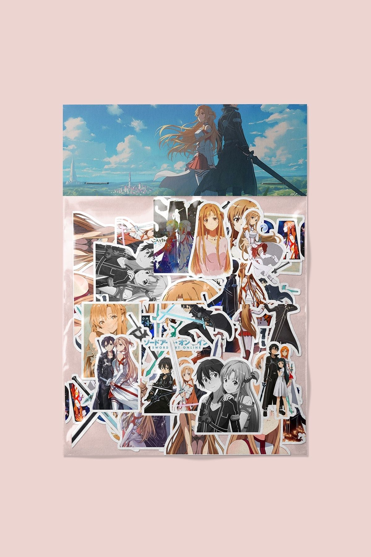 dadi ramba Sword Art Sticker paketi -Bullet Journal- Ajanda -Laptop Etiket Çıkartma