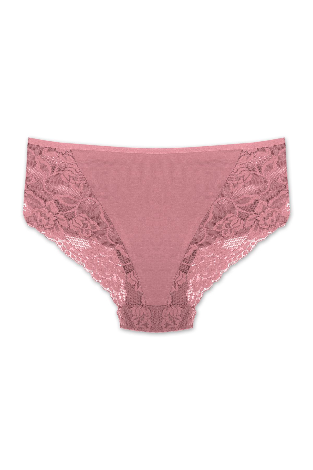 ZENA UNDERWEAR-5'Li Lace Large Size High Waist Women's Panties 3