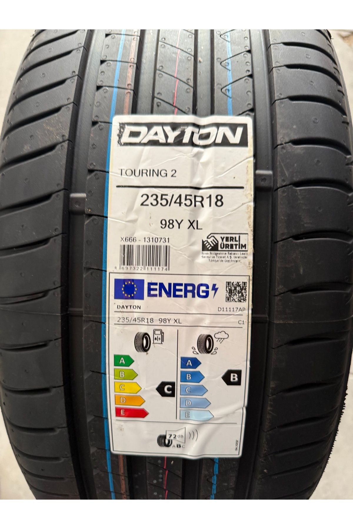 Dayton / 235/45R18 (TOURING-2) 2025 YAZ LASTİĞİ