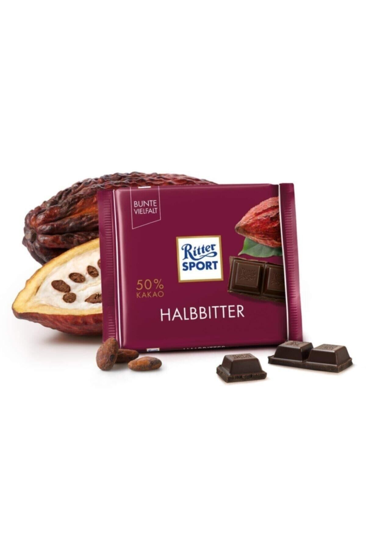 Ritte Sport Bitter 50% Kakaolu Çikolata 100gr