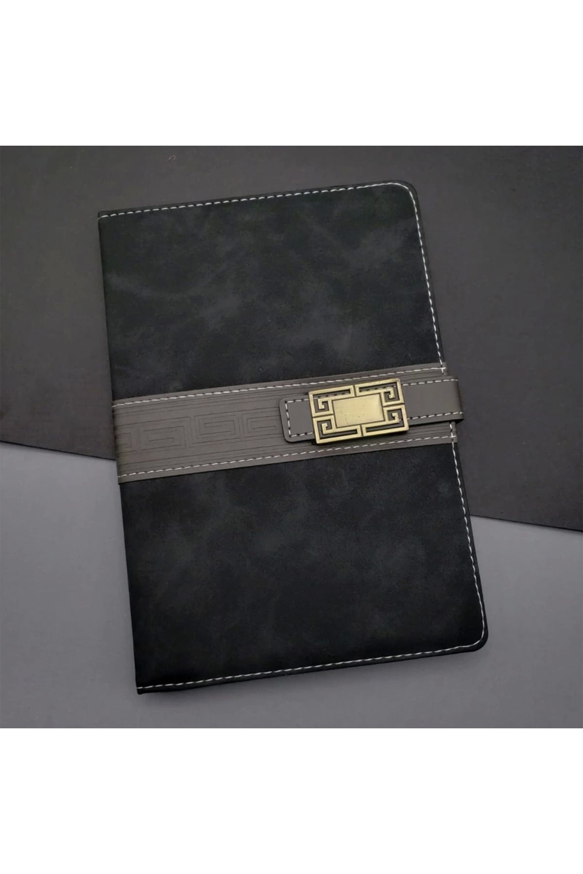 MELFSHOP Tarihsiz Ajanda Defter Siyah Renk