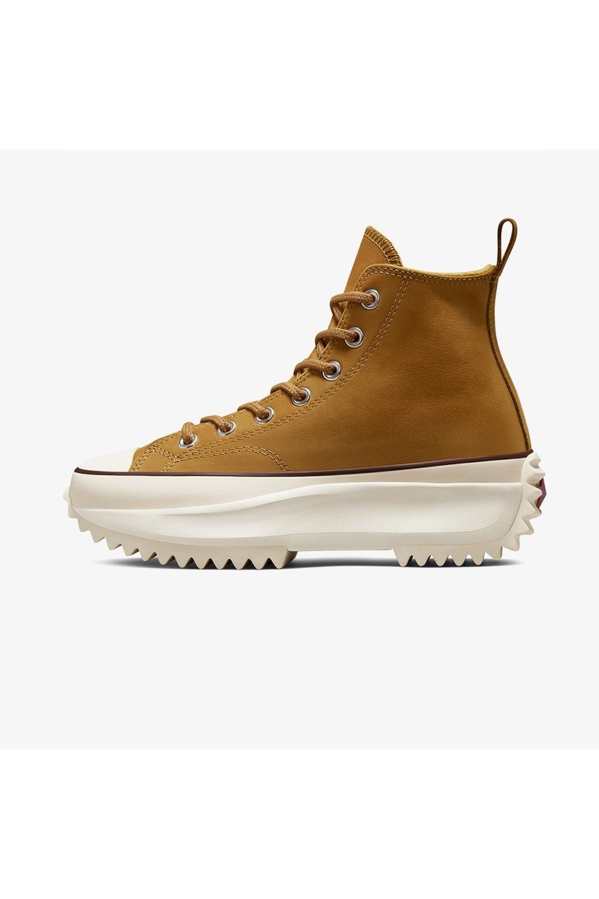 converse 171666C Run Star Hike Hi Kadın Kahverengi Platform Sneaker Günlük Spor Ayakkabı