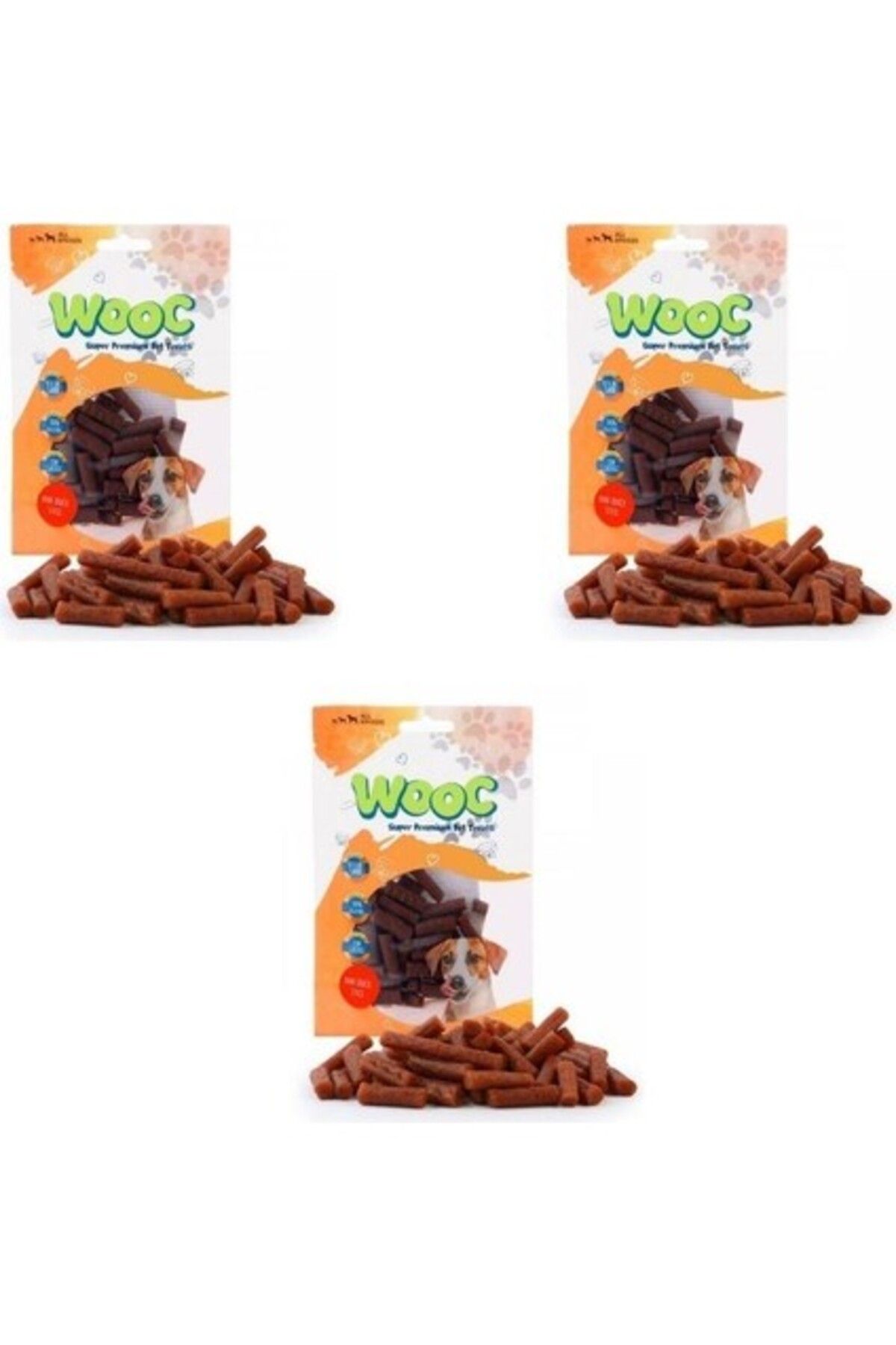 Orqinel Wooc Ördekli Mini Çubuk Köpek Ödül Maması 80GR x 3 Adet
