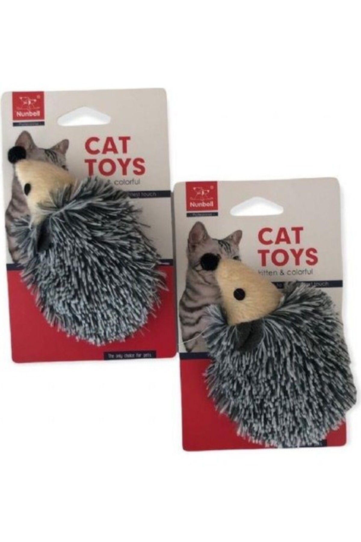 Orqinel Nunbell Kedi Oyuncağı Kirpi Figürlü 13 cm