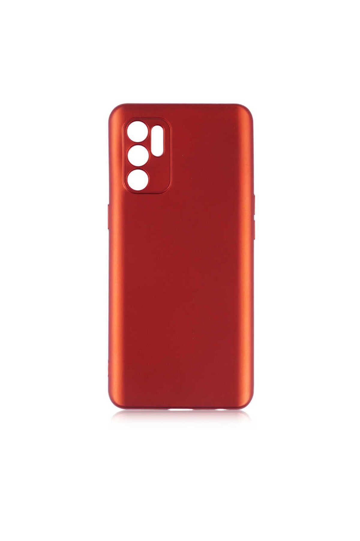 batuteknoloji Oppo Reno 6 4G Kılıf Zore Premier Silikon Kapak