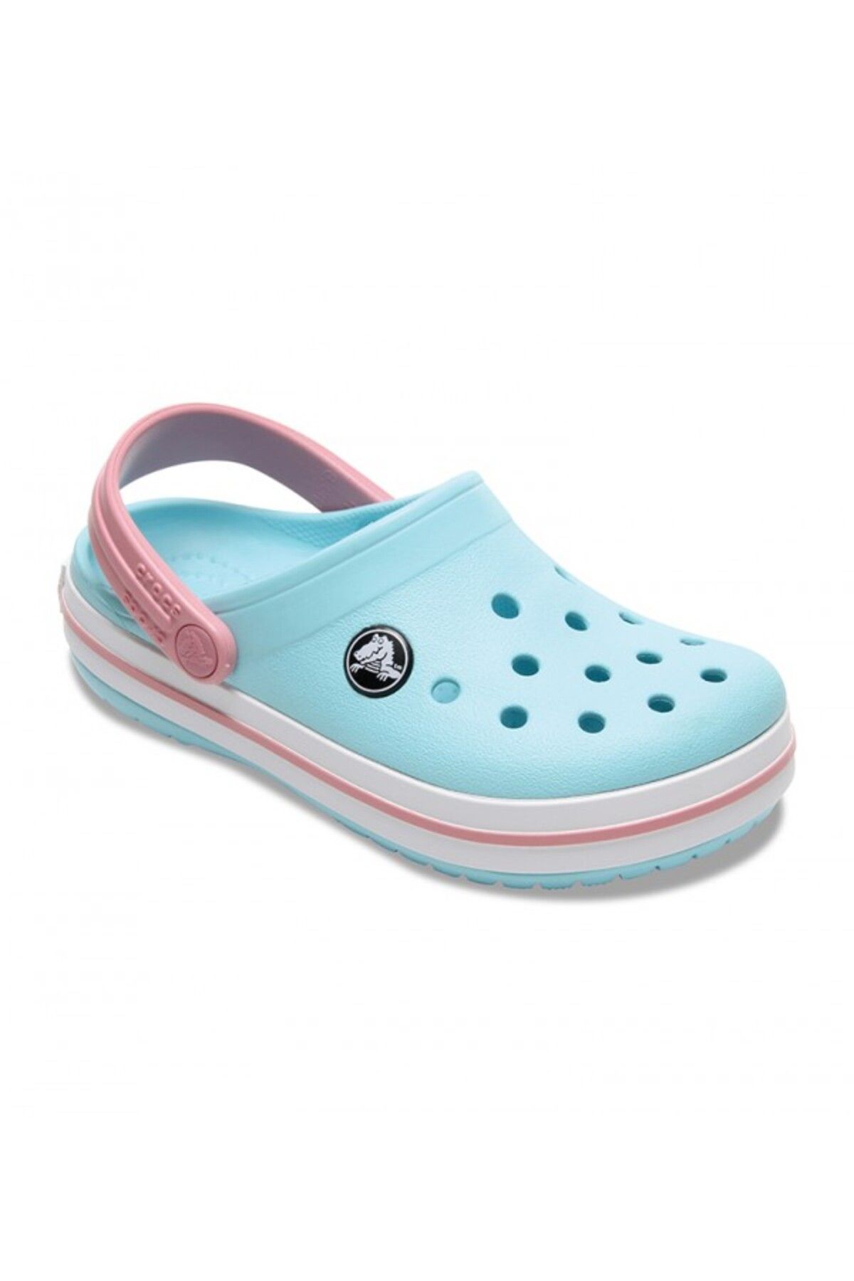Crocs-Ice Blue/White Crocs Toddlers' Crocband Clog 5