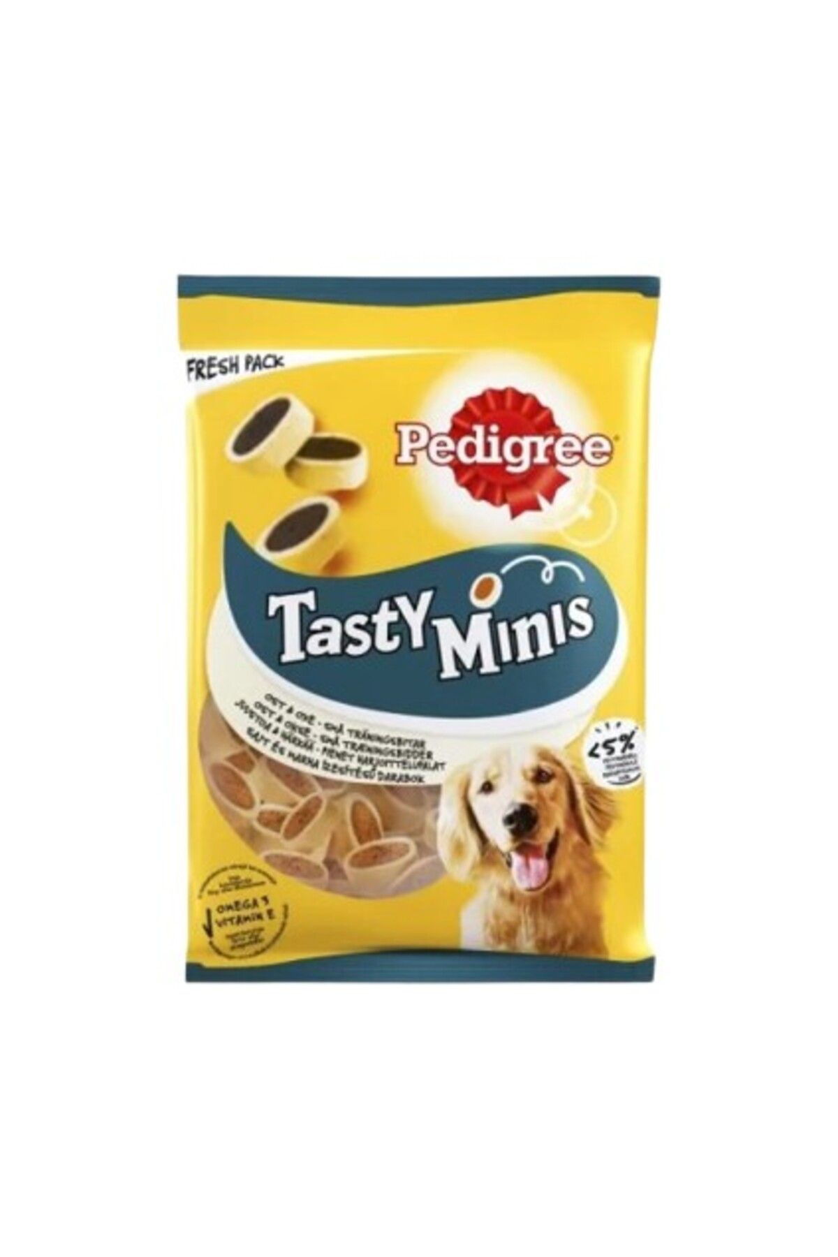 Orqinel Pedigree Tasty Minis Sığır Etli ve Peynirli Köpek Ödül Maması 140 gr