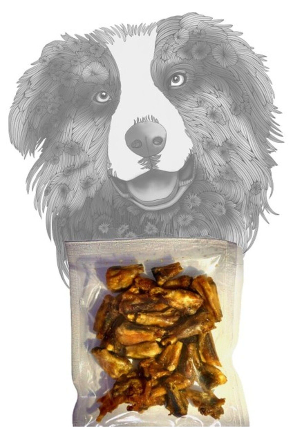 Orqinel Sirius Pet Food Chicken Ankle 100 gr (20-30 Pcs) - Tavuk Bilek Lokmalık 100 gr (20-30 Adet)