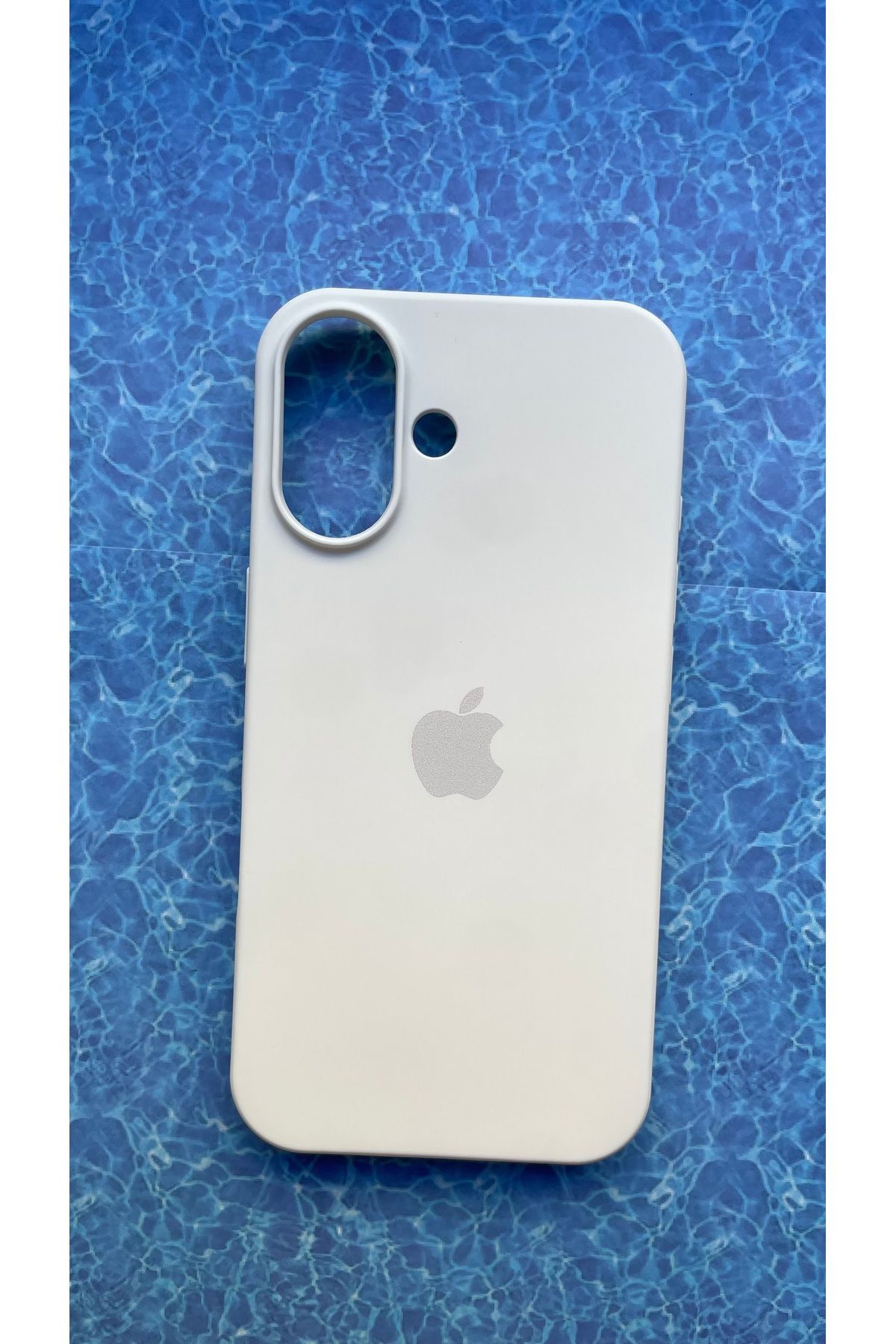 BCNCASE IPHONE 16 LOGOLU İLE UYUMLU LANSMAN SİLİKON İÇİ KADİFE KAPAK KILIF