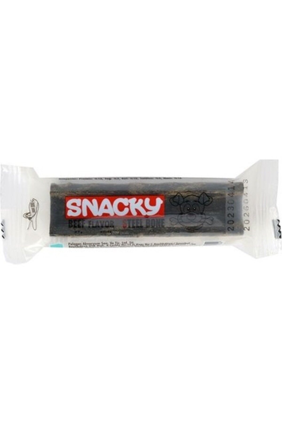 Orqinel Snacky Mini Biftekli Çiğneme Kemiği Köpek Ödülü 14 gr