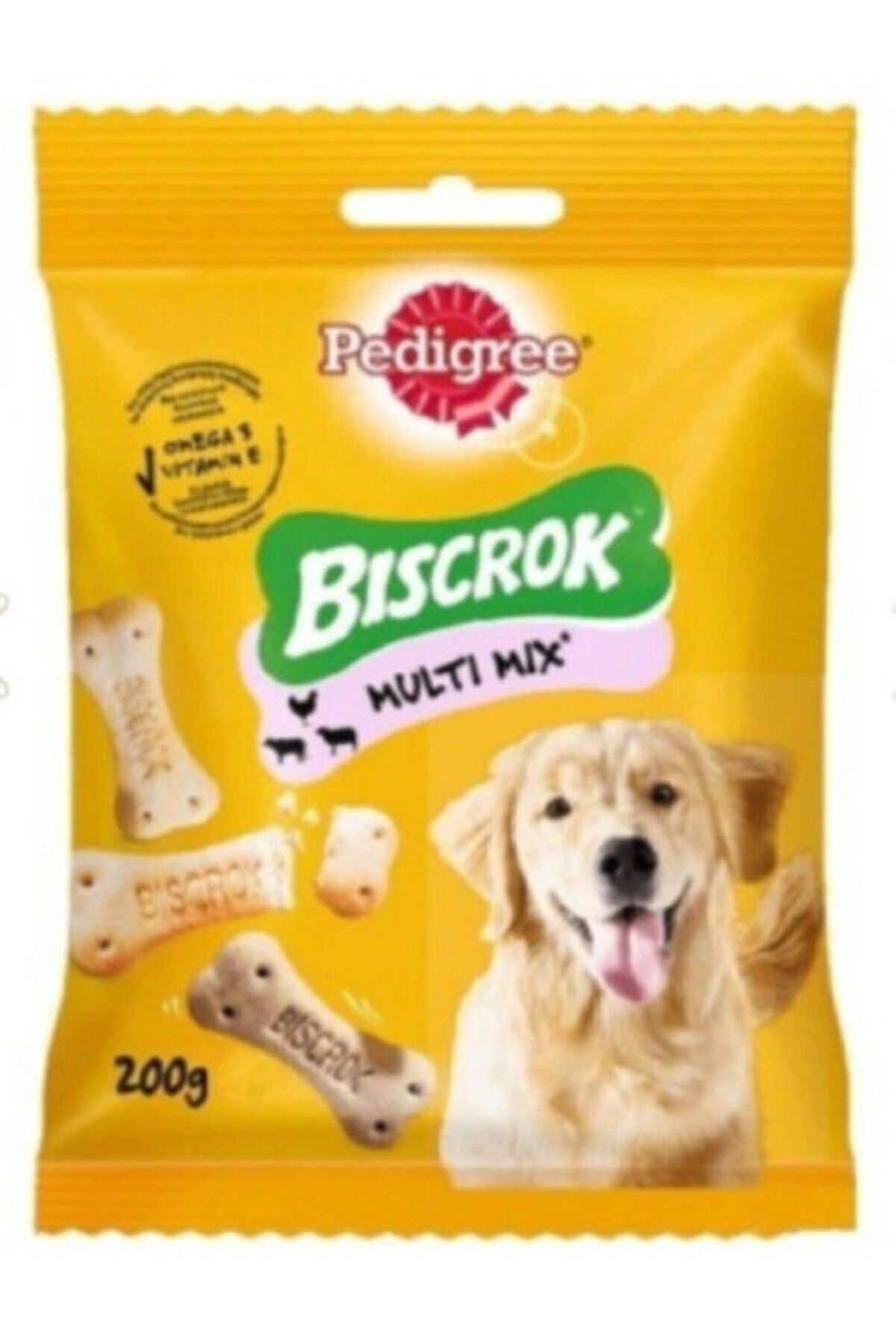 Orqinel Pedigree Biscrok Multi Mix Köpek Ödül Maması Bisküvi 200 gr x 22 Adet