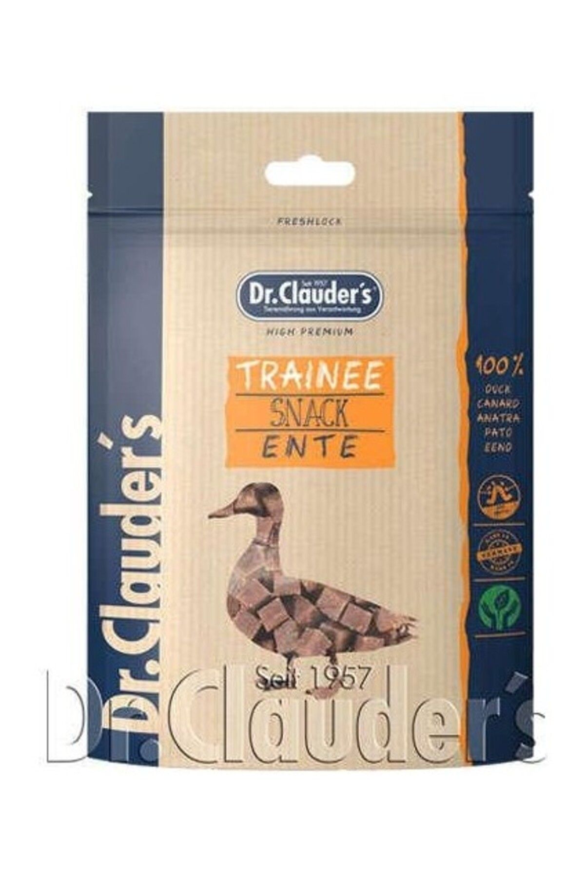 Orqinel Dr. Clauder's Dr. Clauders Duck Ördekli Kedi ve Köpek Ödül Küpleri 80 gr