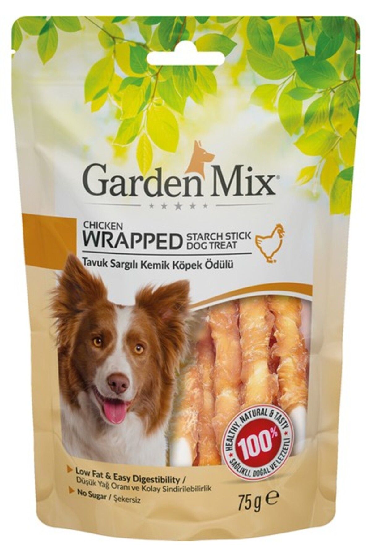 Orqinel Garden Mix Tavuk Sargılı Kemik Köpek Ödülü 75 gr