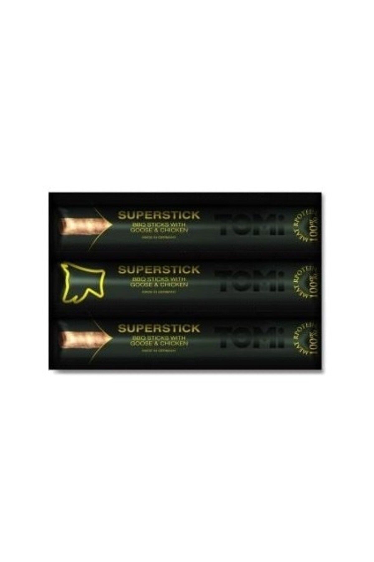 Orqinel Tomi Köpek Stick Kaz ve Tavuk Bbq 3lü 10 gr 3 30 gr