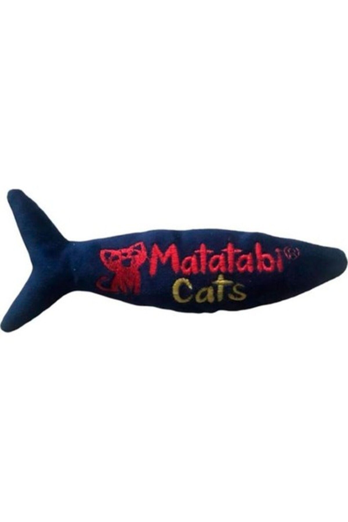 Orqinel Matatabi Cats Jr.fish Sesli, Peluş Kedi Oyuncağı 20 cm Matatabi Içerikli (Kedi Nanesi/otu Içermez)