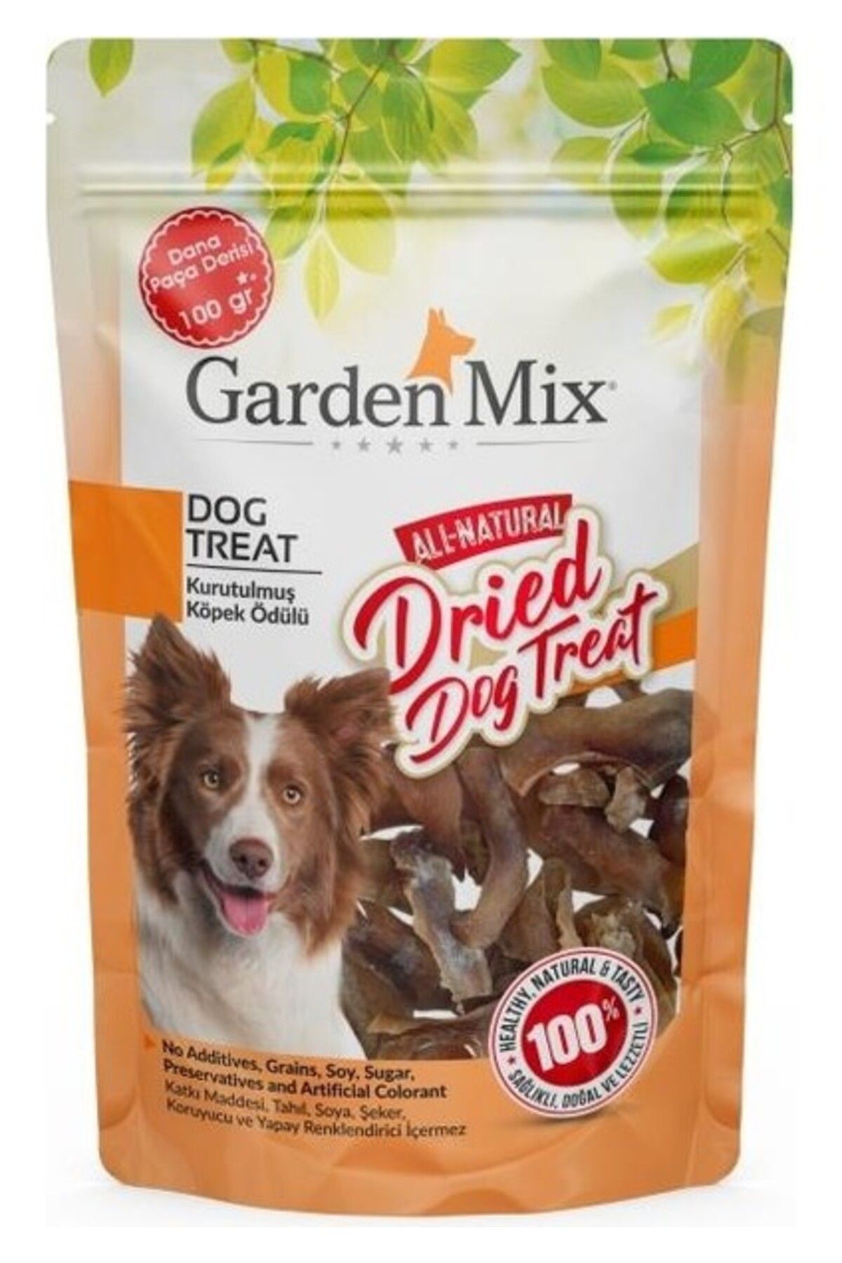 Orqinel Garden Mix Kurutulmuş Dana Paça Derisi 100 gr