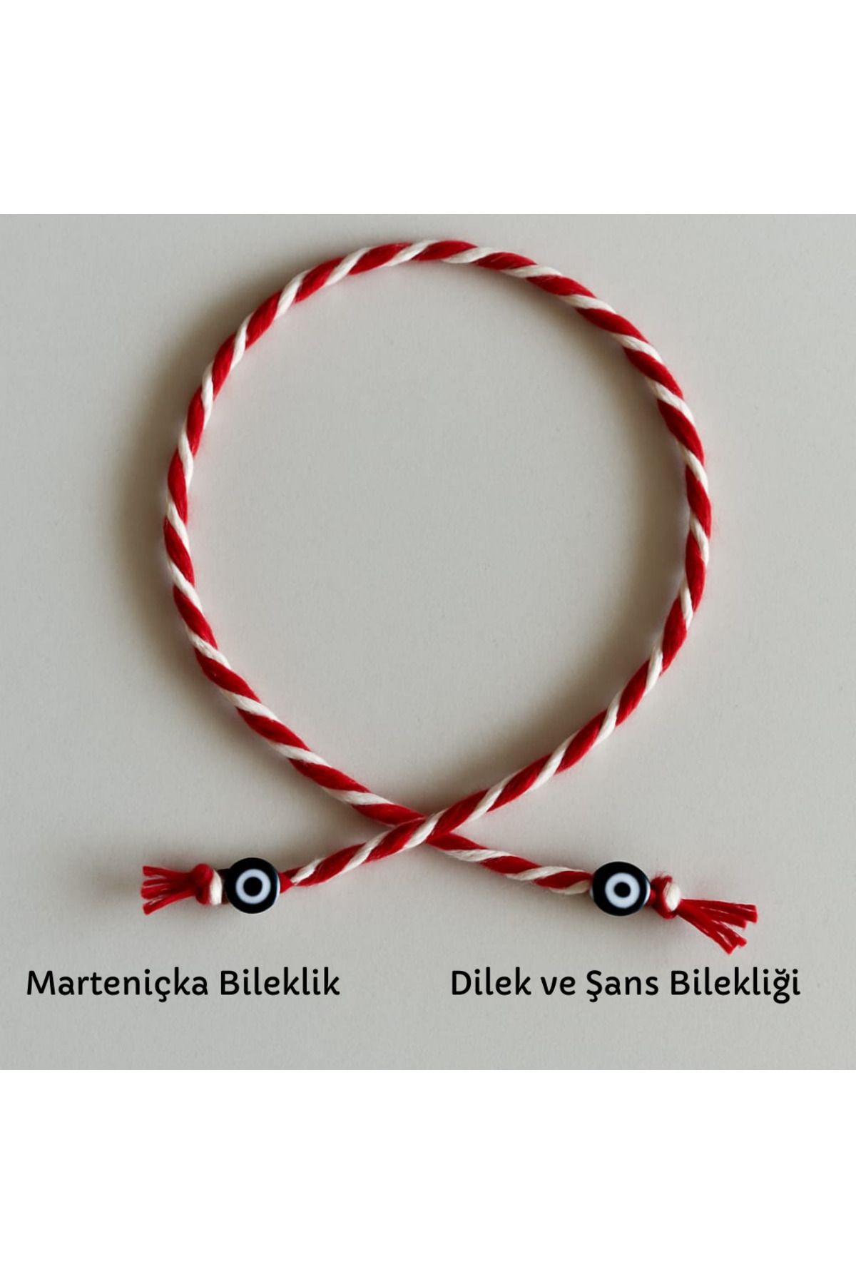 Van Northrop Marteniçka Ip Bileklik Nazar Boncuklu Dilek Şans Bilekliği