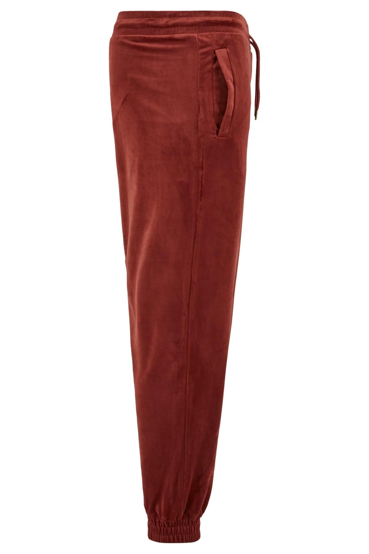 KARL KANI-Herren Km223-070-1 Small Signature Velvet Pants 5