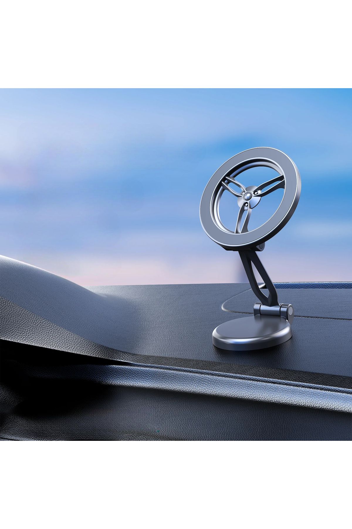 MMPSHOP Tüm Modellere Uyumlu 360 Dönebilen Magsafe Araç içi Telefon Tutucu