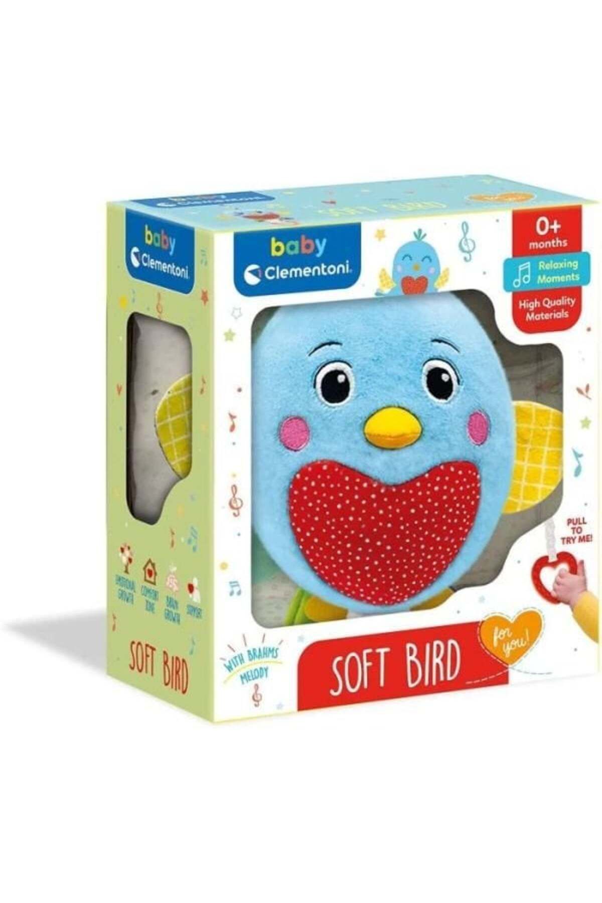 CLEMENTONI Baby Yumuşak Kuş Müzikli Peluş 17794 ANK