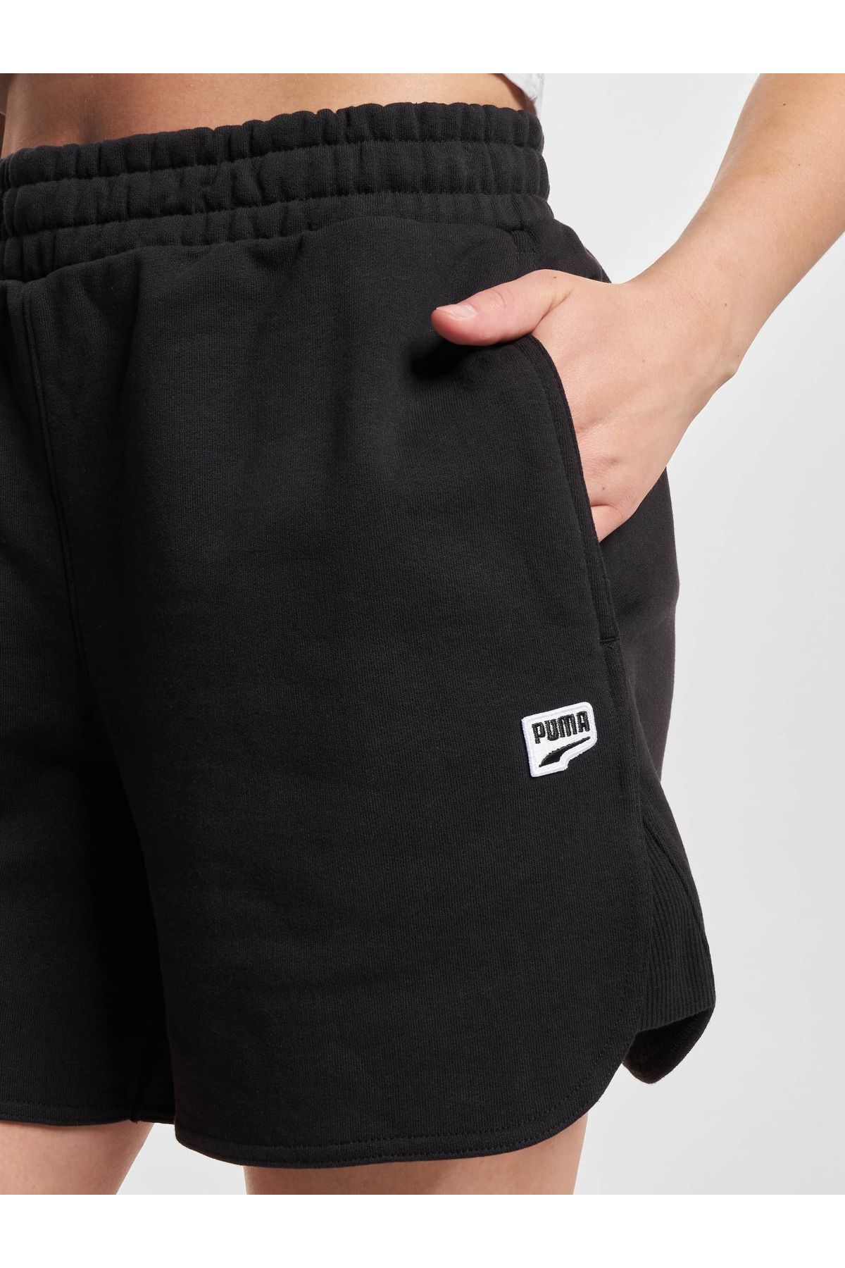 Puma-Damen Downtown High Waist Tr Shorts 4