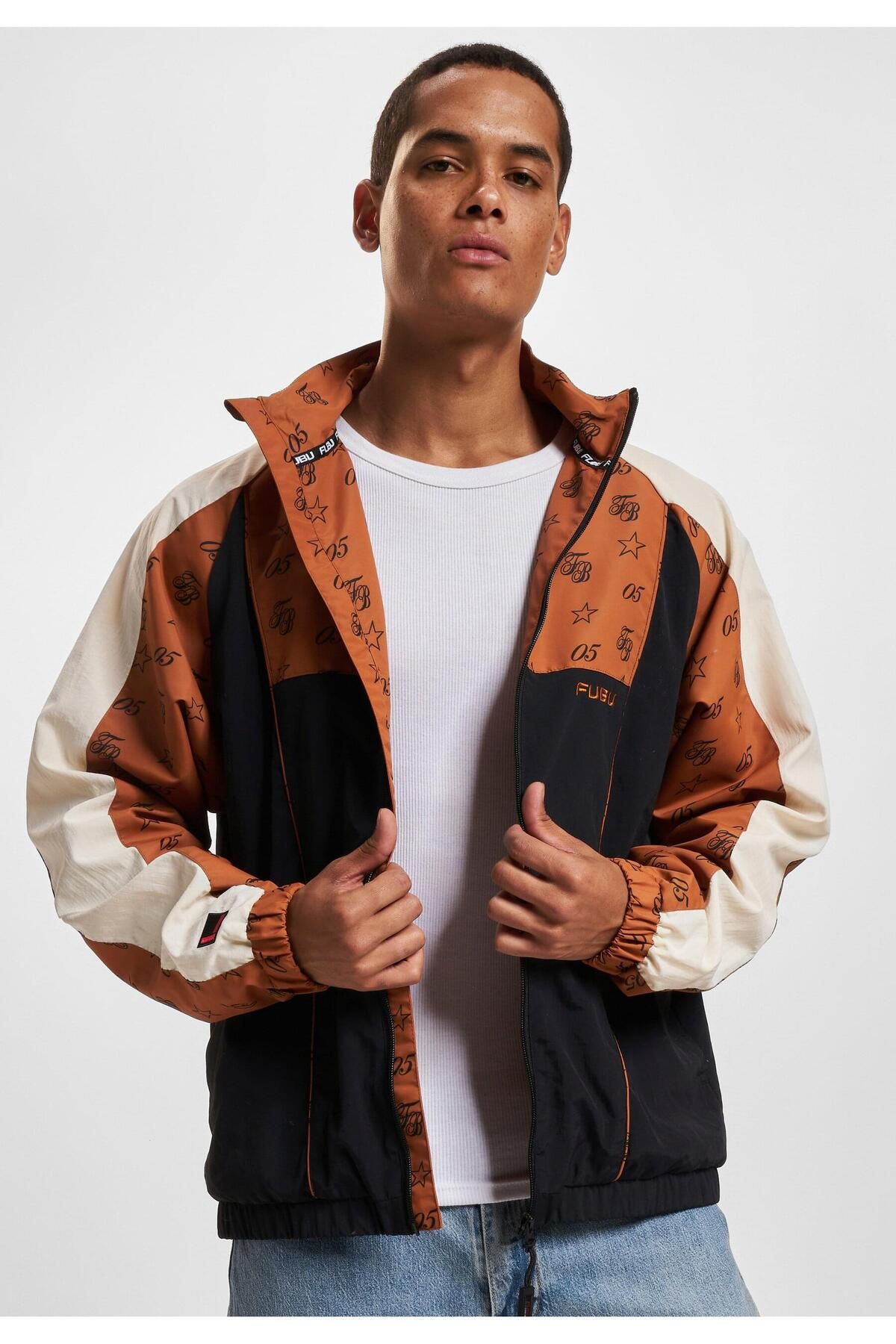 FUBU-Herren Fm234-013-2 Fb Initials Aop Block Track Jacket 3