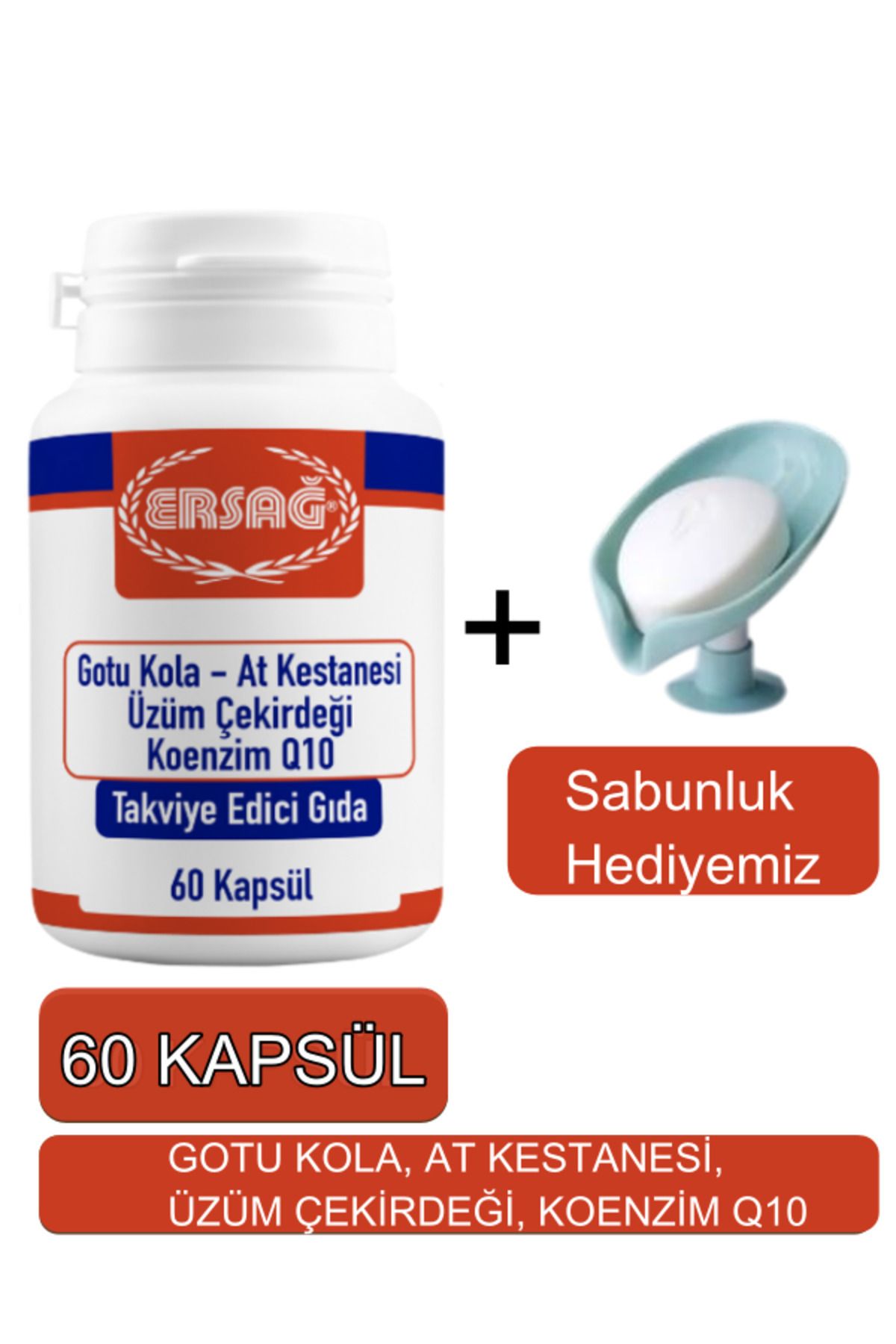 Ersağ Gotu Kola, At Kestanesi Üzüm Çekirdeği Koenzim Q1-Sabunluk Hediyemiz 2023-5