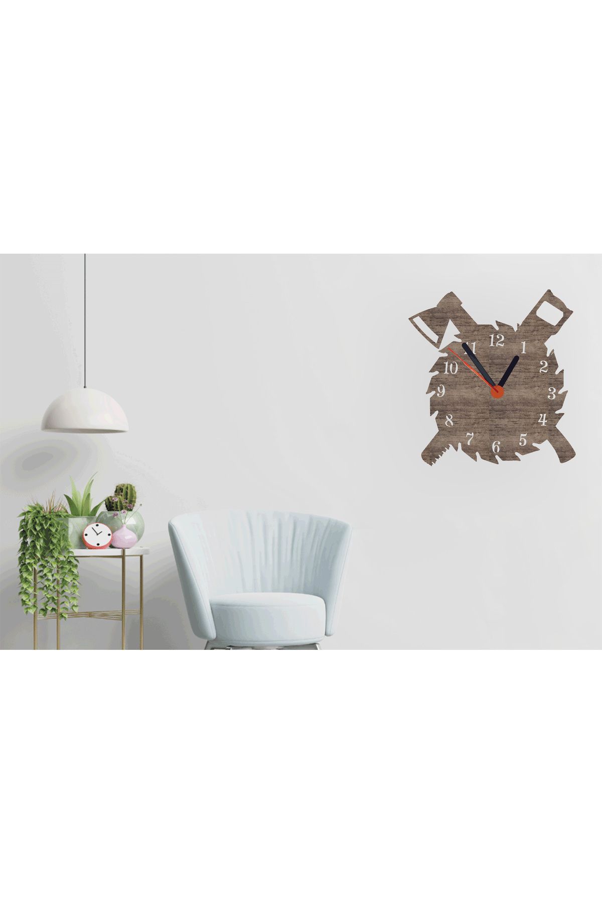 BaggyMood 30x30 BALTA MODEL DUVAR SAATİ RENK SEÇENEKLERİYLE