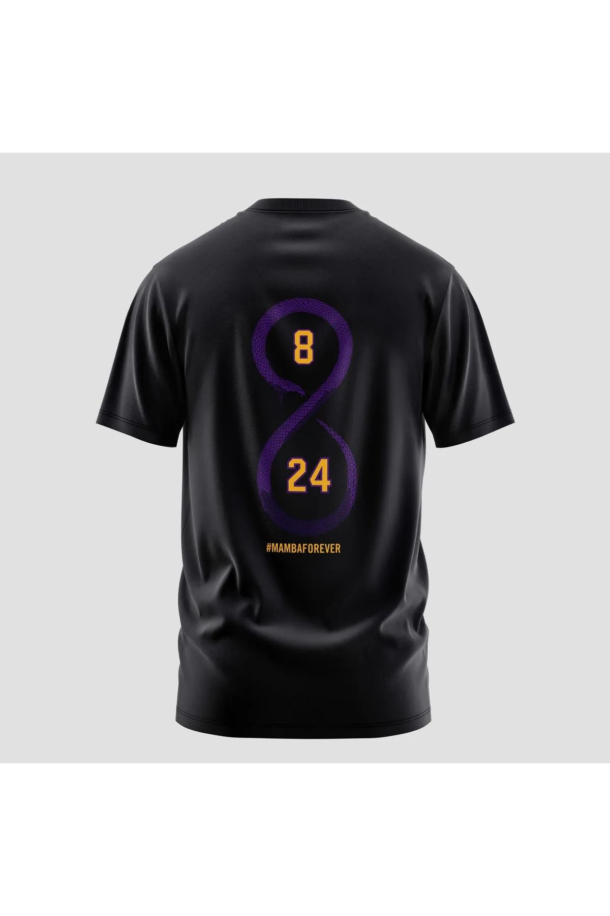 FULL TOLERANCE YD DESİNG KOBE 8-24 BASKILI UNİSEX OVERSİZE T-SHİRT