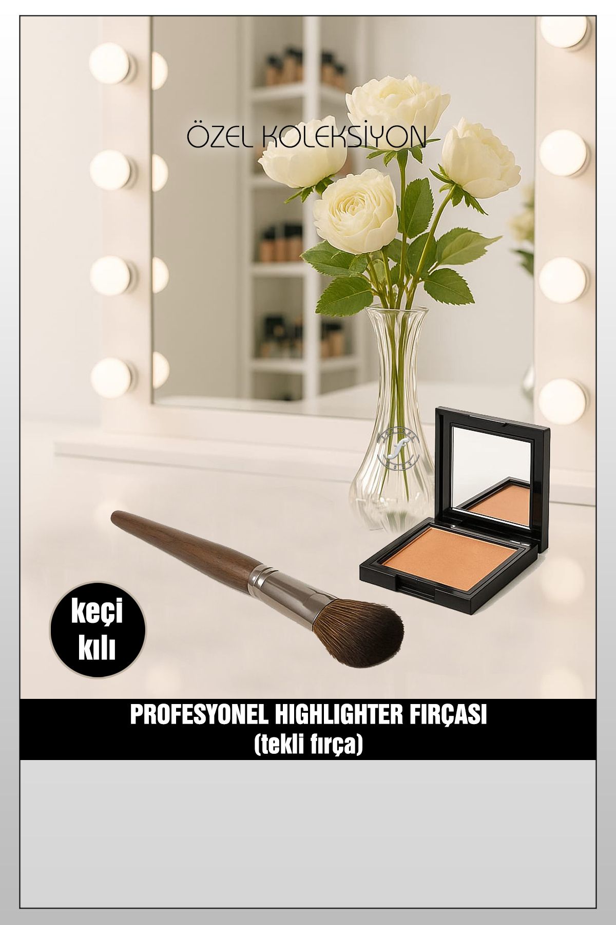 Fortuna Work Makyaj Fırçası Highlighter Pro Pınar Aktaş Makeup
