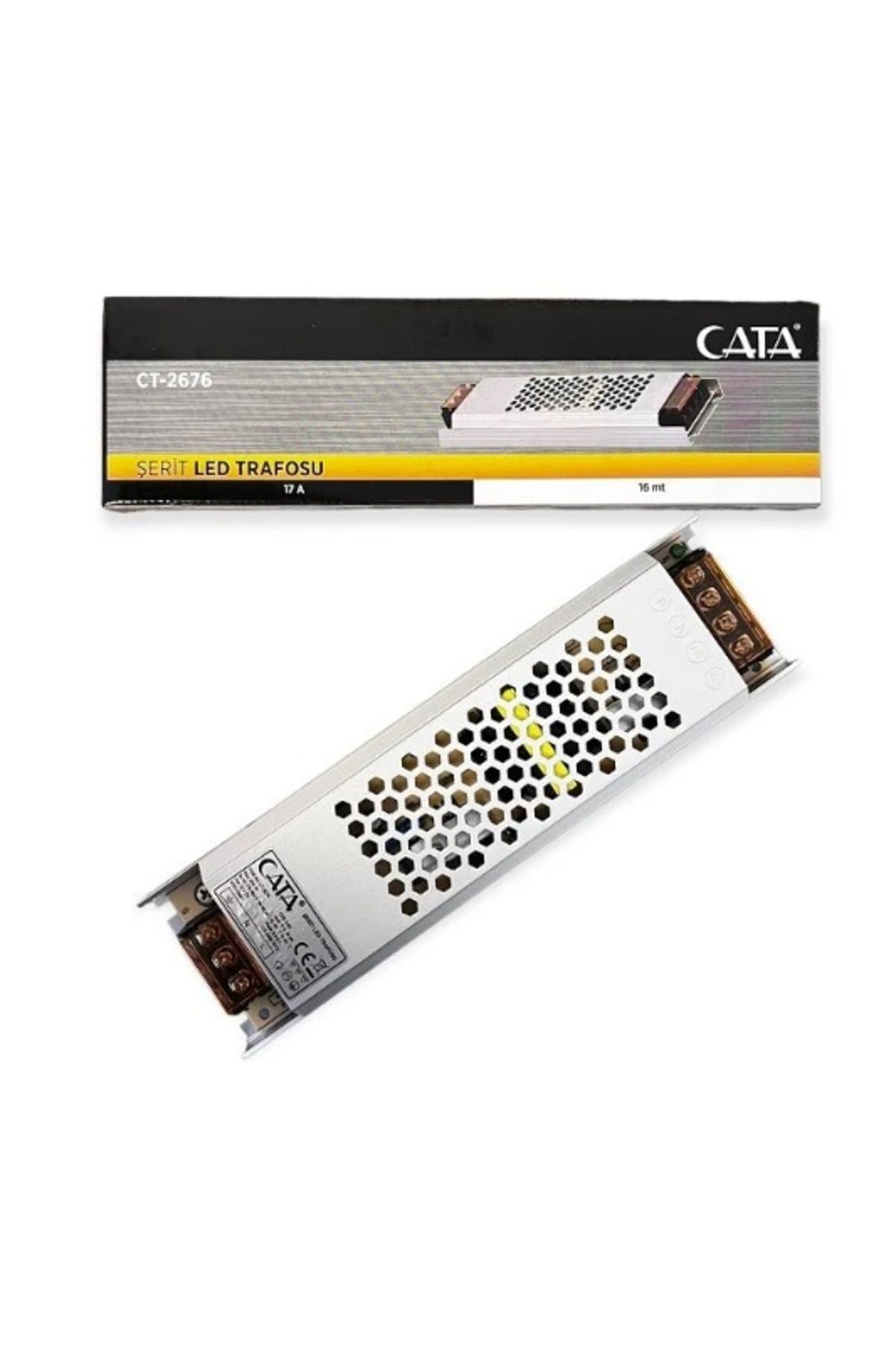 Cata 17A SÜPER SLİM FANSIZ TRAFO EKO CT-2676