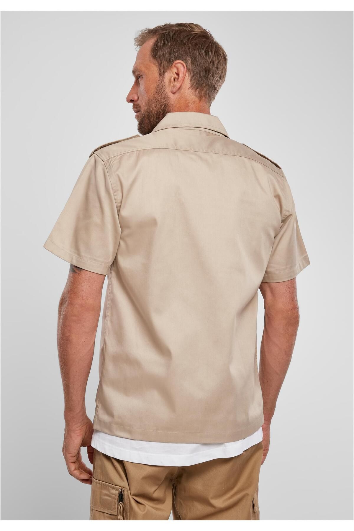 Brandit-Herren Kurzarm-US-Shirt 3