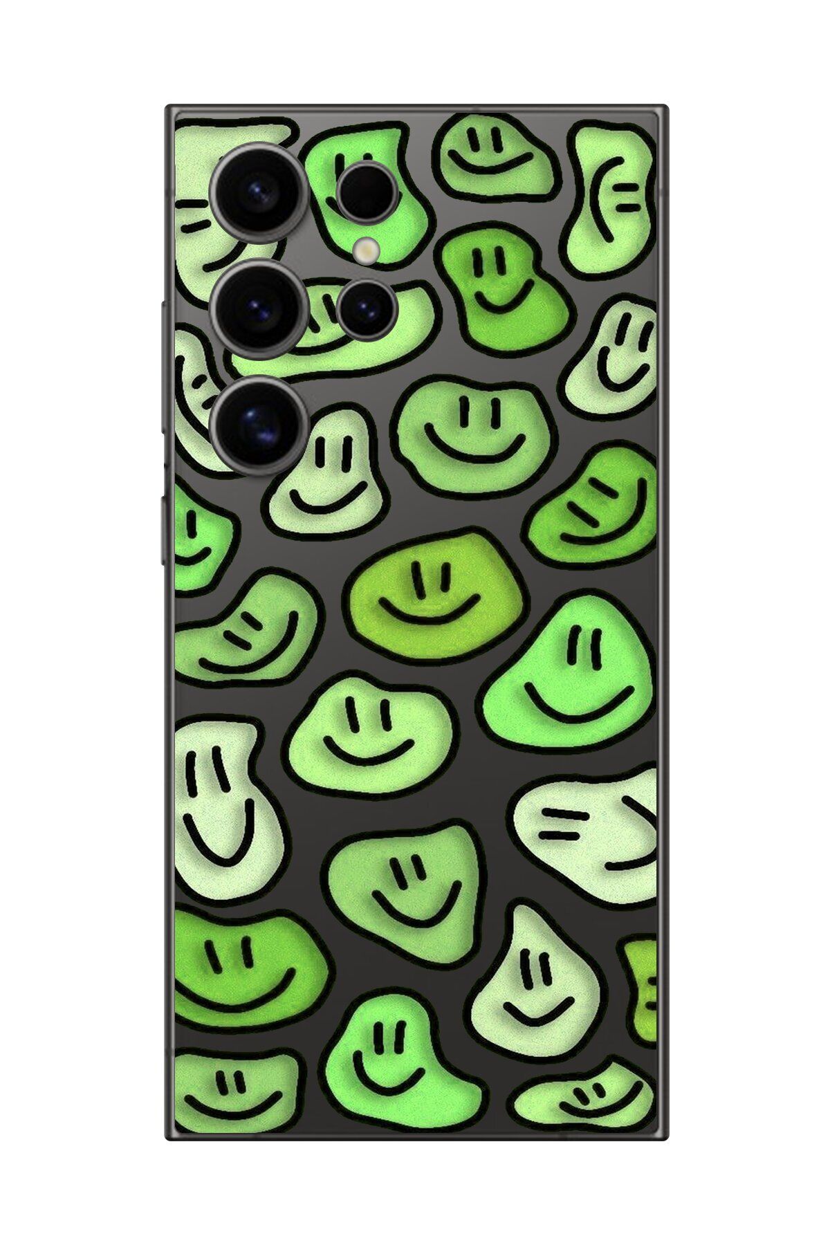 Dali Design Galaxy S24 Ultra Uyumlu Şeffaf Kılıf Şeffaf Wallpaper 9 Tasarımlı
