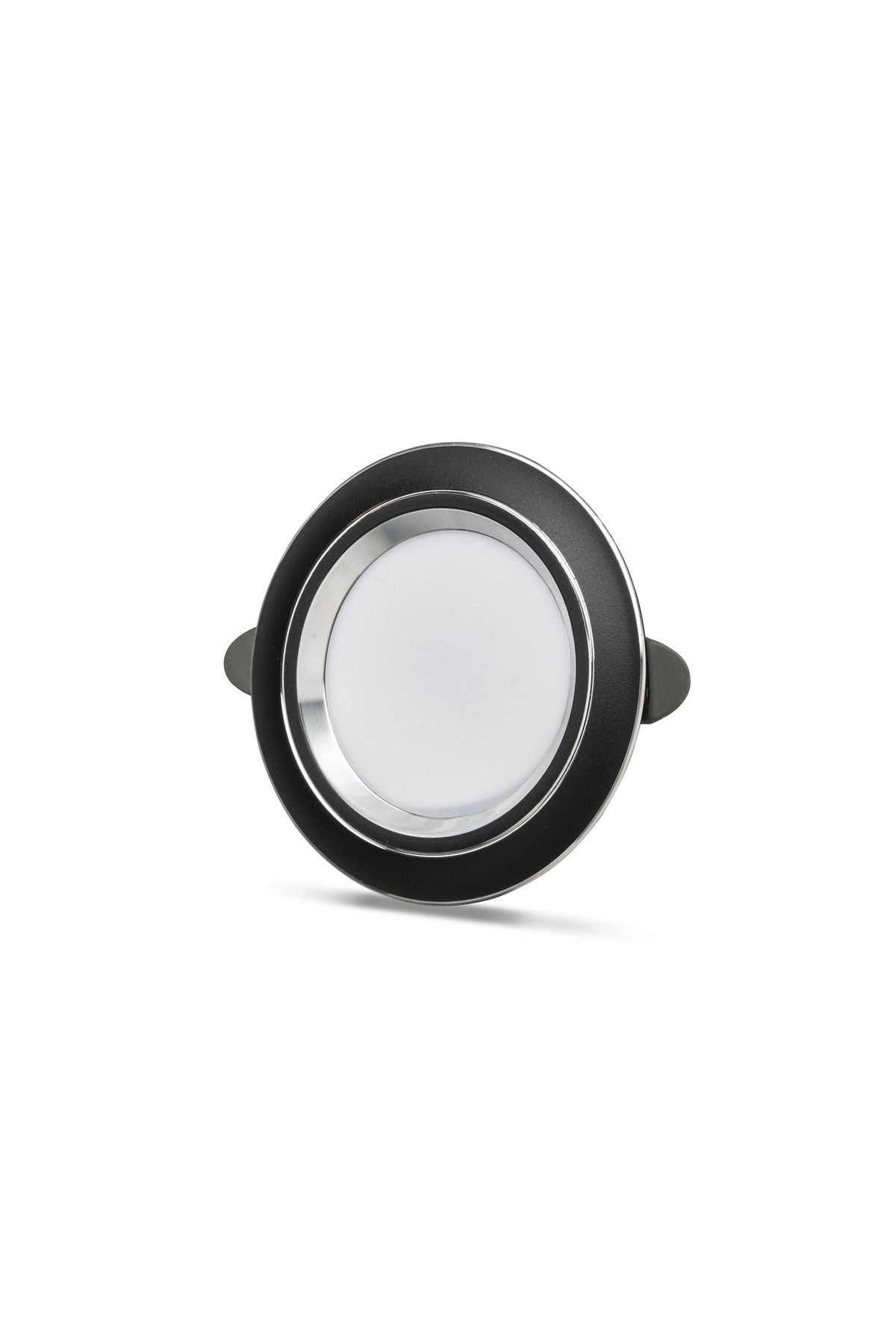 Noas 5W BLACK+SILVER LED SPOT BEYAZ IŞIK 10ADET