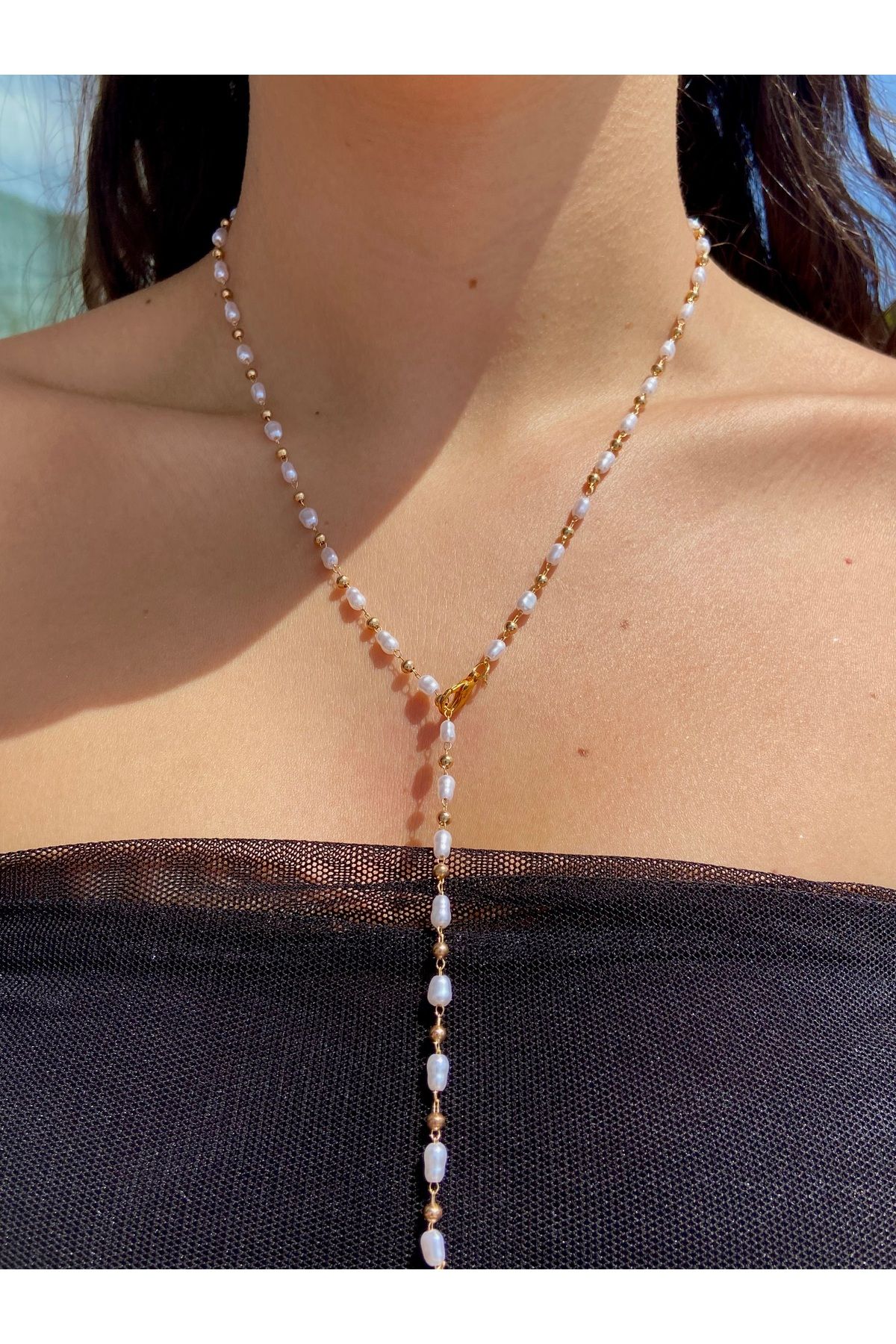 LEMARİZ COLLECTİON İnci Y Kolye