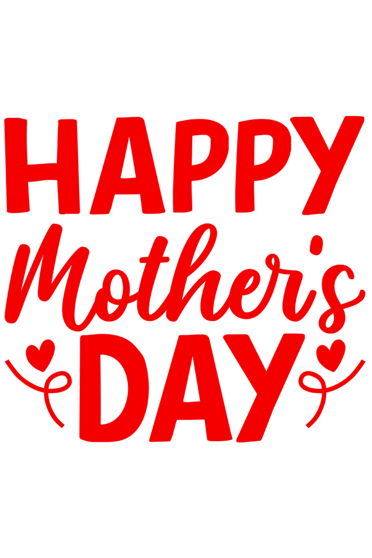 StoryGift Romania Sticker Autocolant 30cm Exterior Pentru Toate Mamele Cu Textul "happy Mother's Day" - Zi A Mam - One Size