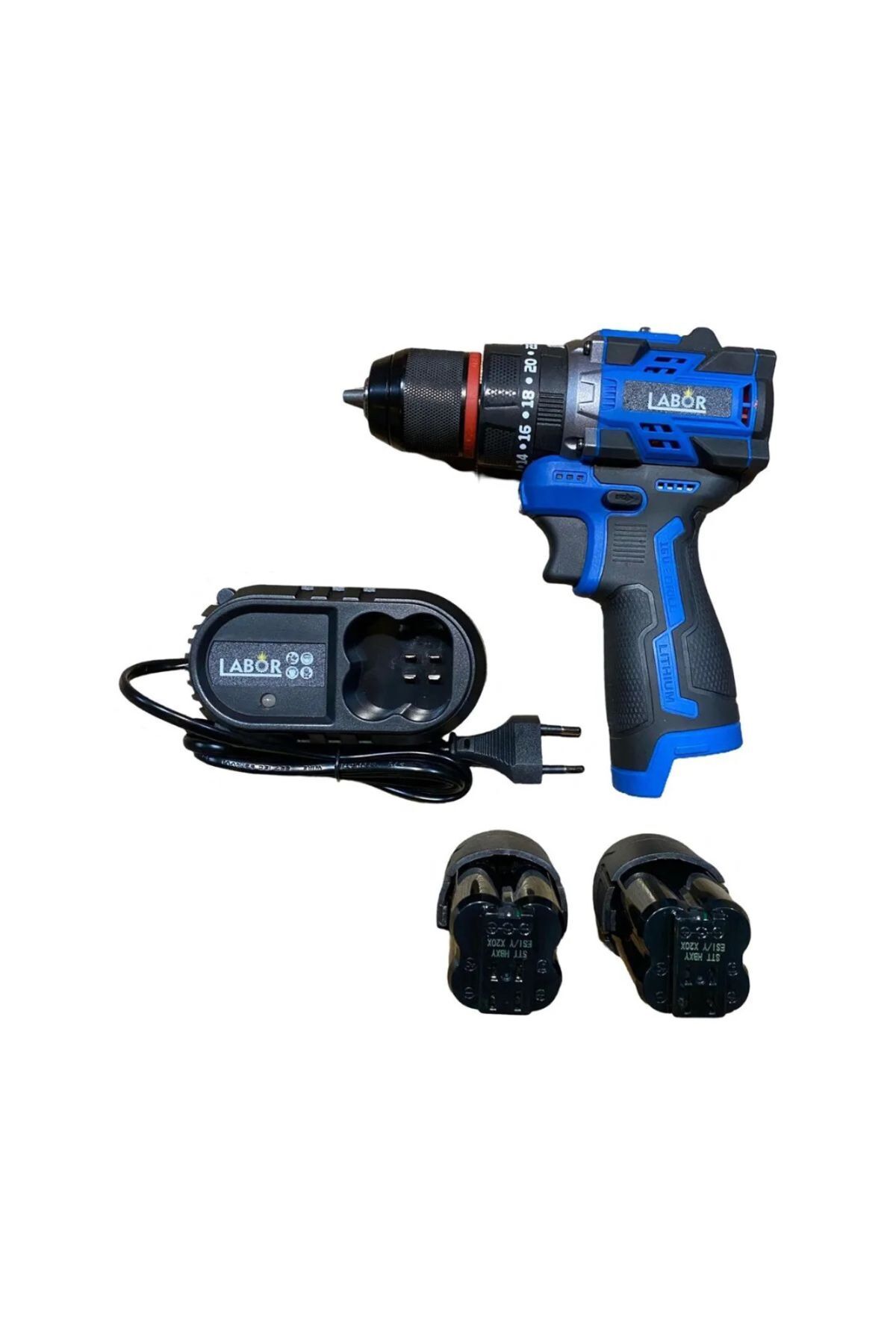 LABOR MUR-9025 Şarjlı Matkap 16V 2x 2.0 Ah Li-Ion